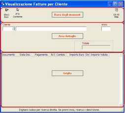 Fattura per cliente