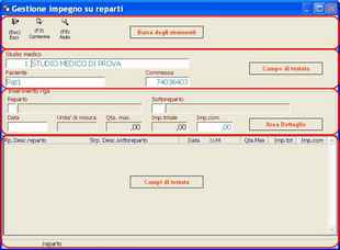 Gestione impegni