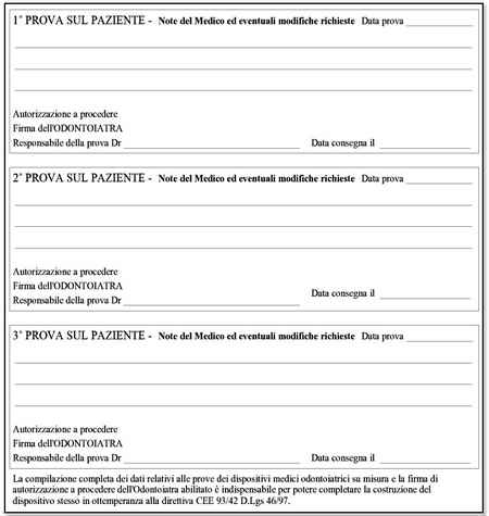 Modulo per controllo utente